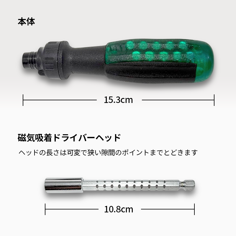 ラチェットドライバービットセット|DIY工具はこれ1本でOK!