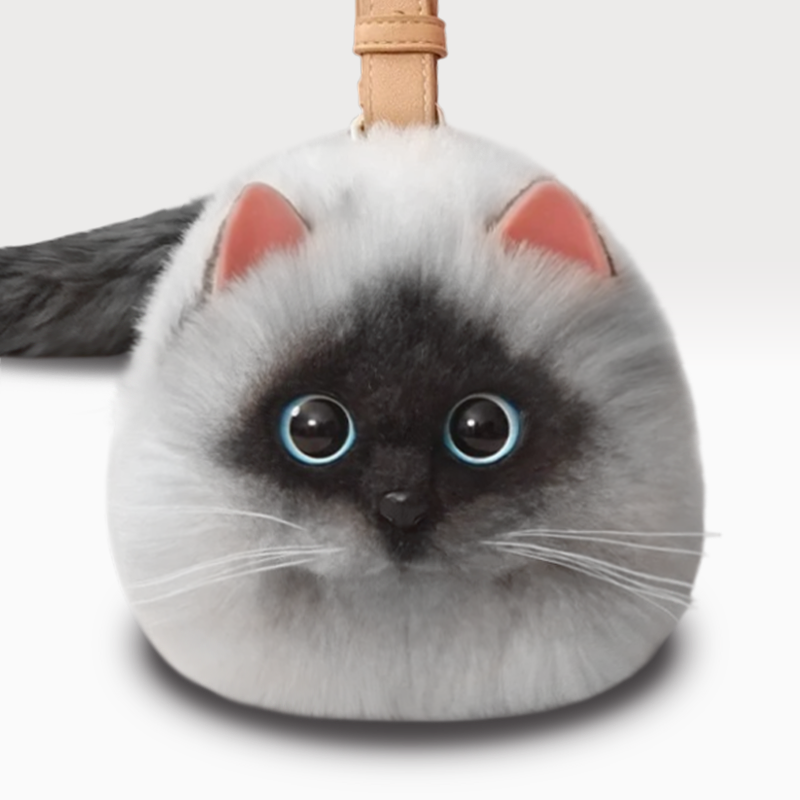 にゃんともバッグ｜ねこ好き必見！モフモフといっしょにお出かけできるねこ型バッグ