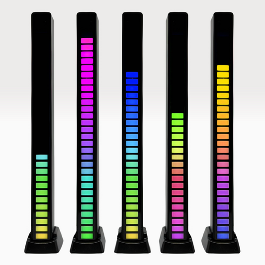 LEDリズムライト｜機器との接続なしで音楽と連動！USB-C充電